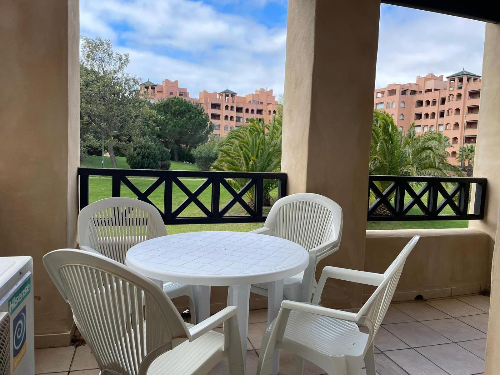 Vista Jardin En Urb. Jardines De Isla Canela. Dış mekan fotoğraf